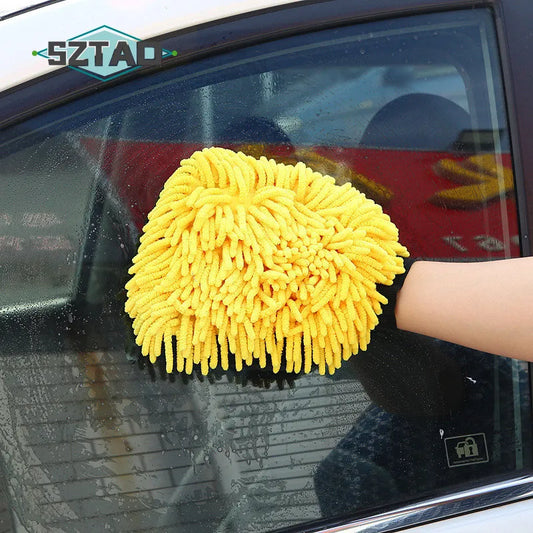 Gant microfibre de lavage