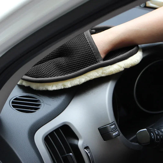 Gant nettoyage en Laine douce