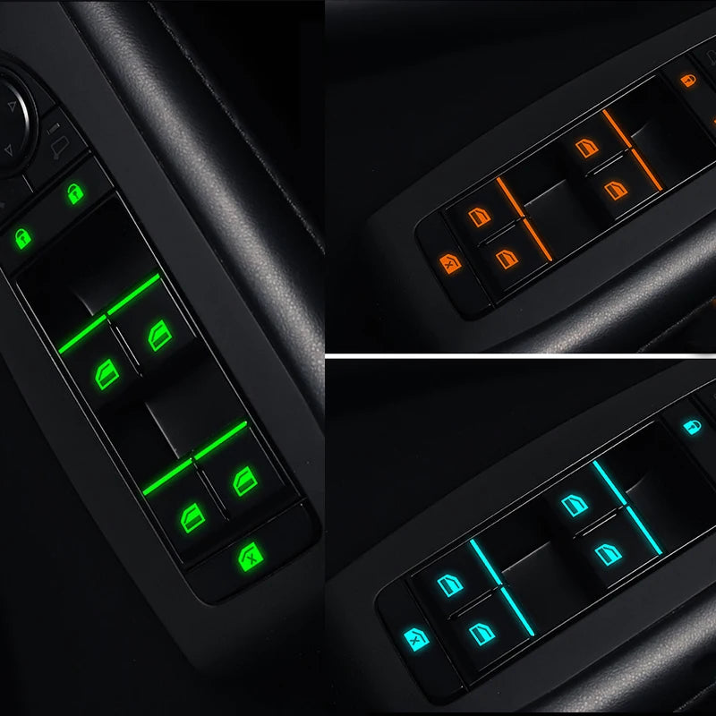 Autocollants lumineux fluorescents
